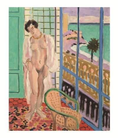 Naken ved vinduet av Henri Matisse