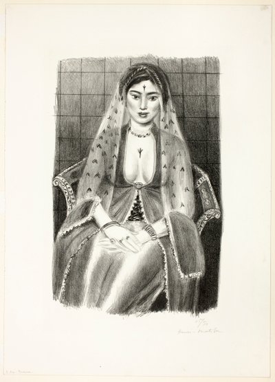 Persisk kvinne av Henri Matisse