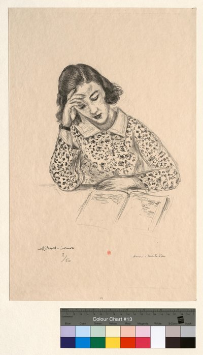Liten leser av Henri Matisse