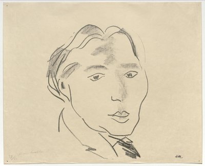 Portrett av Cortot av Henri Matisse