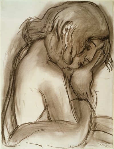 Portrett av Jacqueline Duheme av Henri Matisse