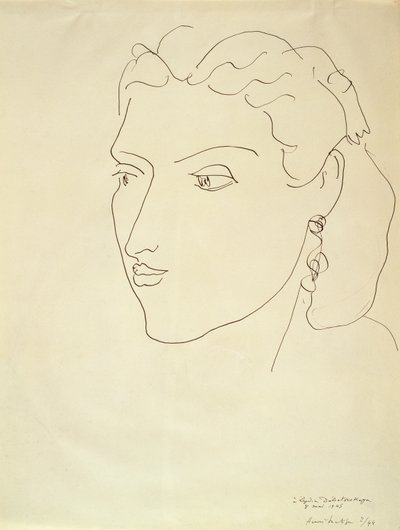 Portrett av en kvinne av Henri Matisse