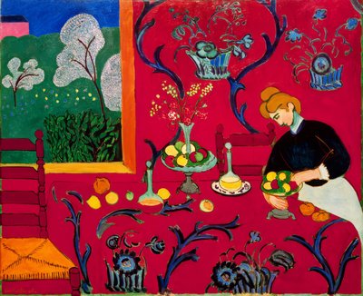 Rødt rom (Harmoni i rødt av Henri Matisse