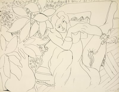 Sittende kvinne av Henri Matisse