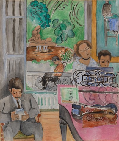 Musikktimen av Henri Matisse