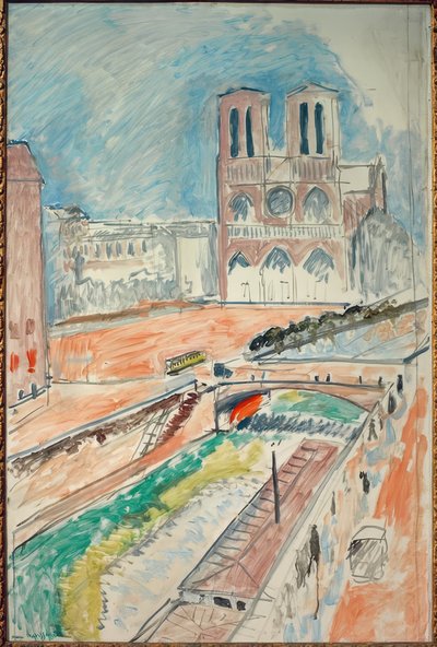 Utsikt over Notre-Dame av Henri Matisse