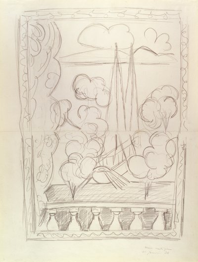 Vindu på Tahiti av Henri Matisse