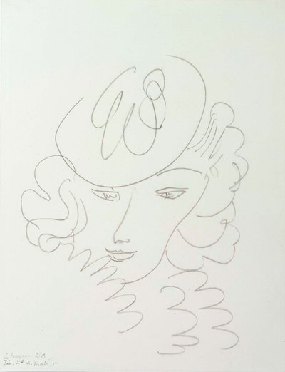 Kvinne med hatt av Henri Matisse