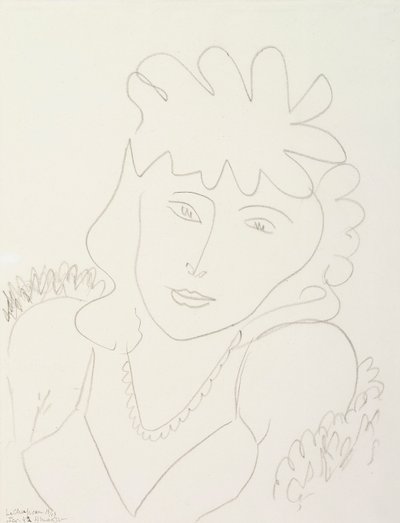 Kvinne med hatt av Henri Matisse