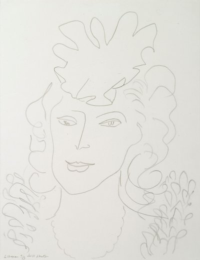 Kvinne med hatt av Henri Matisse