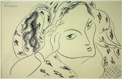 tema og variasjon l.5 1942 (tegning) av Henri Matisse