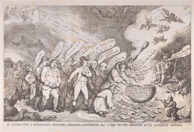 En sjarm for et demokrati, gjennomgått, analysert og ødelagt 1. januar 1799 til konf..., 1. januar 1799. av Henri Merke