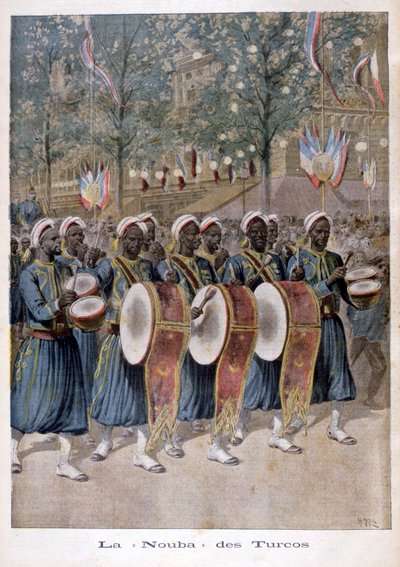 Et regiment av algeriske Turcos, 1896 av Henri Meyer