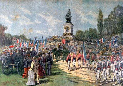 Årsdagen for slaget ved Mars-la-Tour, 16. august 1870, 1892 av Henri Meyer