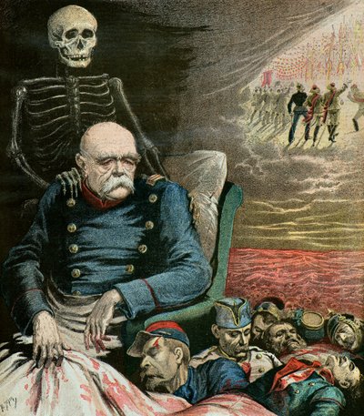 Karikaturportrett av Otto von Bismarck av Henri Meyer