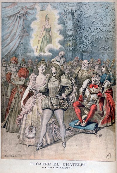 Askepott Askepott, Theatre du Châtelet, Paris, 1895 av Henri Meyer