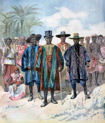 Dahomeans, 1893 av Henri Meyer