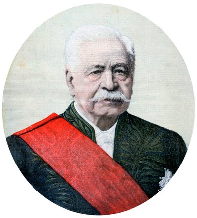 Ferdinand de Lesseps , fransk diplomat og gründer, 1894 av Henri Meyer