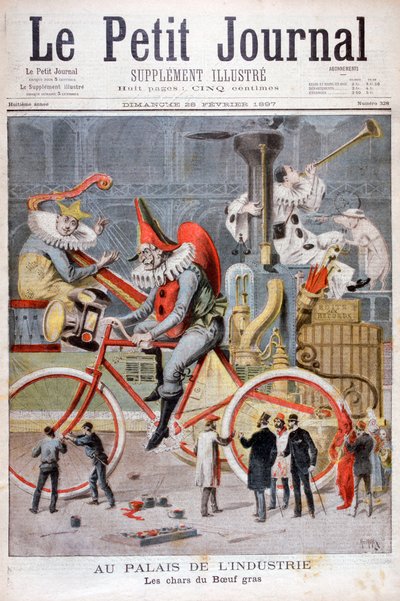 Flottør for fetedoksefestivalen, Palais de lIndustrie, Paris, 1897 av Henri Meyer