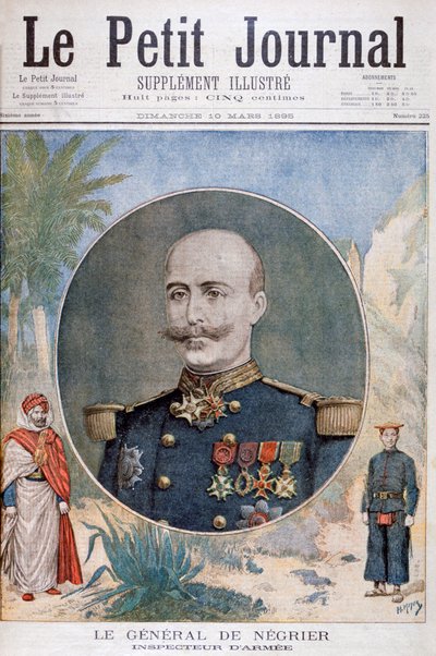 General de Négrier, generalinspektør for den franske hæren, 1895 av Henri Meyer