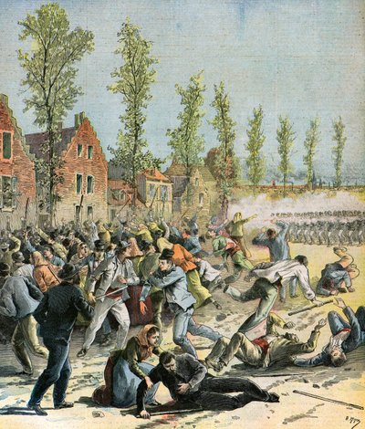 Generalstreik i Belgia av Henri Meyer