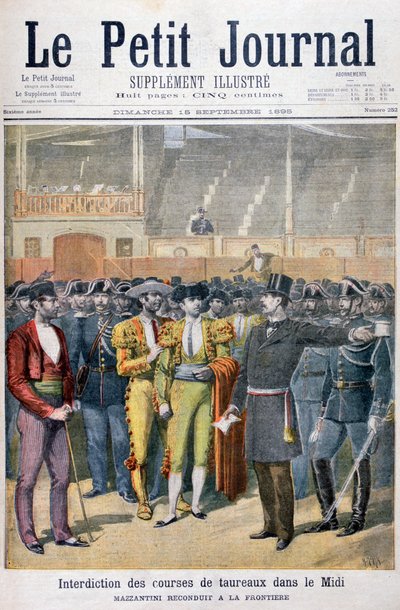 Forbud mot tyrefekting i Sør-Frankrike, 1895. av Henri Meyer