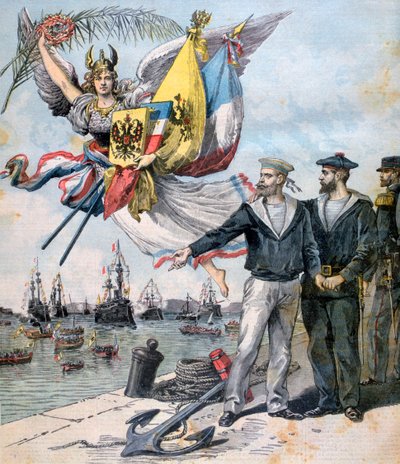 Den fransk-russiske ententen, 1893 av Henri Meyer