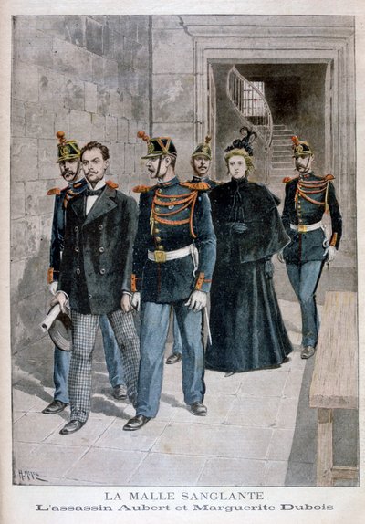 Attentatmennene Albert og Marguerite Dubois, 1896 av Henri Meyer