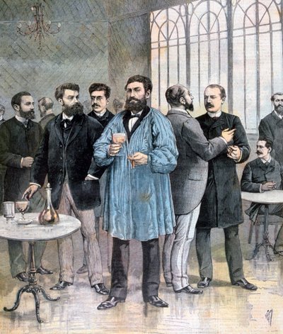 Forfriskningsbaren, Chamber of Deputies of France, Paris, 1892 av Henri Meyer