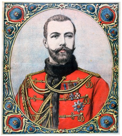 Tsar Nicholas II av Russland, 1894 av Henri Meyer