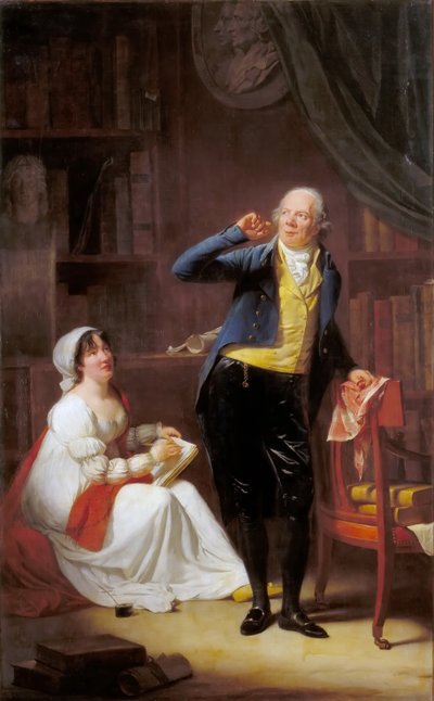 Jacques Delille og hans kone av Henri Pierre Danloux