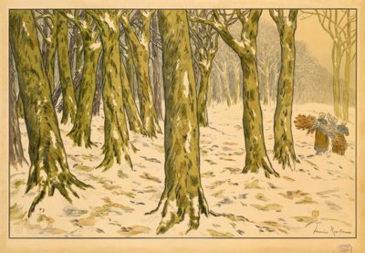 Tre. Vinter av Henri Rivière