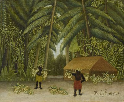 Bananhøst, 1907-10 av Henri Rousseau