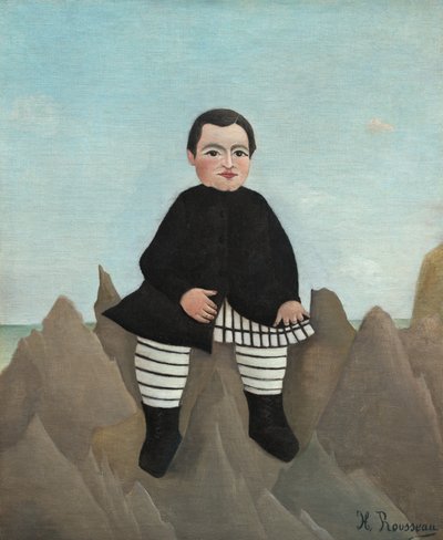 Boy on the Rocks, 18951897. av Henri Rousseau