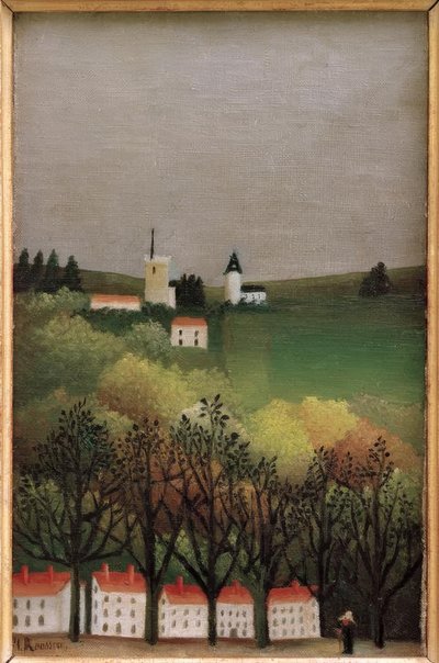 Landsbygda av Henri Rousseau