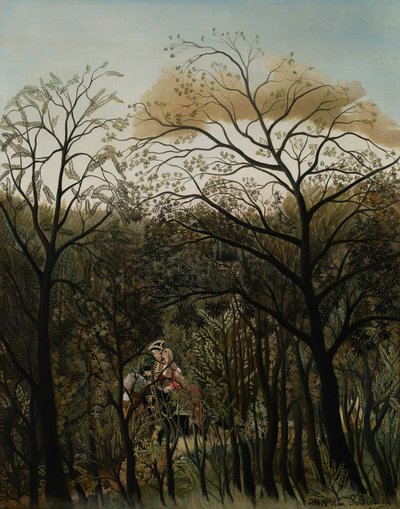 Stevnemøte i skogen av Henri Rousseau