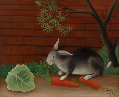 Kaninens måltid av Henri Rousseau