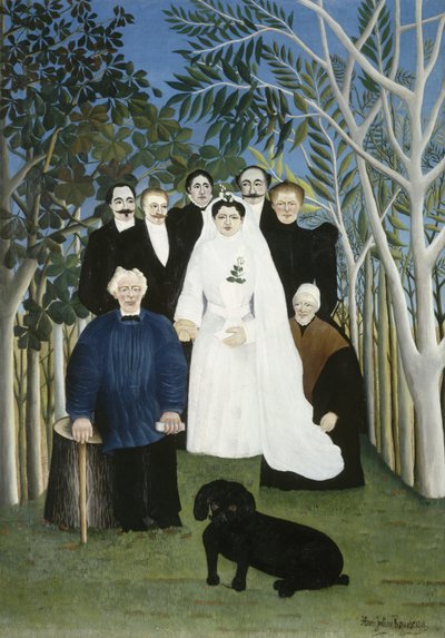 Bryllupsfesten av Henri Rousseau