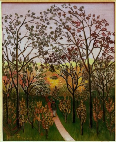 Et hjørne av Bellevue-platået av Henri Rousseau
