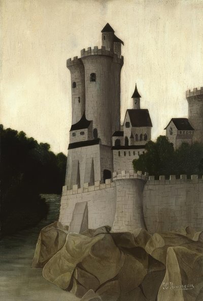 Et citadell av Henri Rousseau