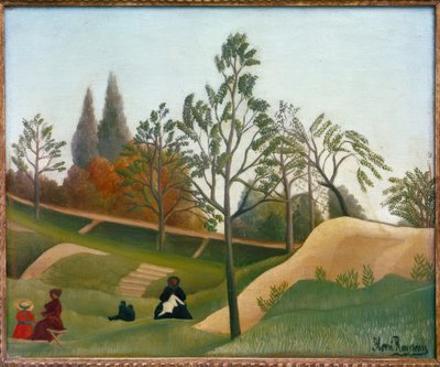 Utsikt over festningsverkene av Henri Rousseau