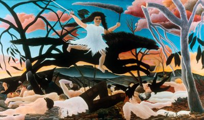 War, or the Ride of Discord, 1894 av Henri Rousseau