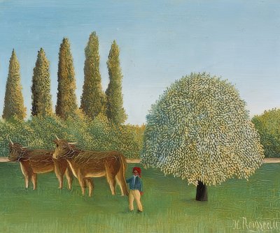 Eng (pil). 1910 av Henri Rousseau