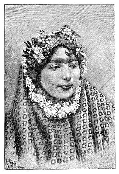 En edel persisk dame, 1895. av Henri Thiriat