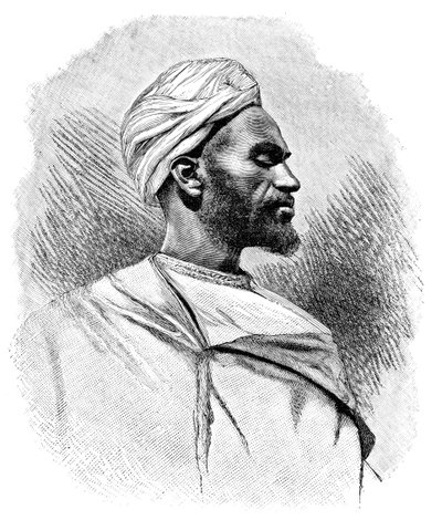 En arabisk kamelfører, Nord-Afrika, 1895. av Henri Thiriat