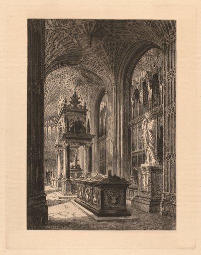 Westminster, Henry VII-kapellet av Henri Toussaint