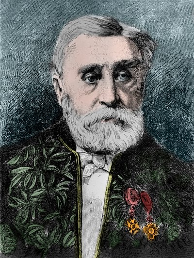 Portrett av Adhemar Jean Claude Barre de Saint-Venant av Henri after Dochy