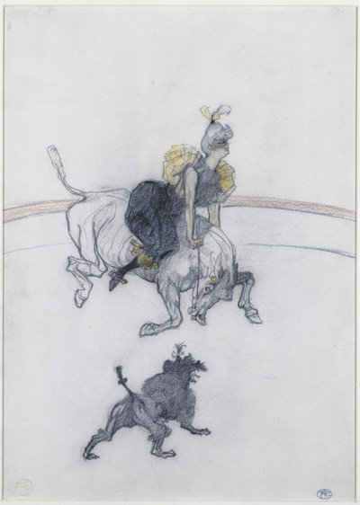 Im Zirkus: Der Gruß, 1899 von Henri de Toulouse Lautrec