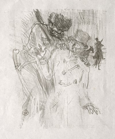 Ved foten av Sinai: Arrestasjon av Schlomé Fuss av Henri de Toulouse-Lautrec
