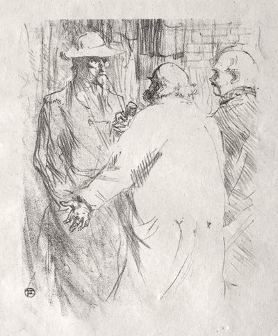 Ved foten av Sinai: Clemenceau til Busk av Henri de Toulouse-Lautrec